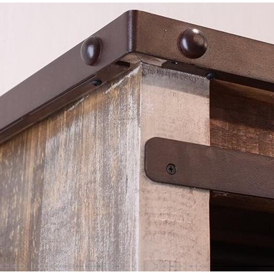 International Furniture Direct 900 Antique IFD966GTCH Rustic Gentleman